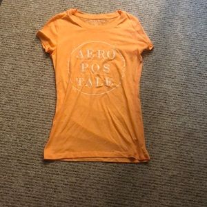 An orange T-shirt from AÉROPOSTALE